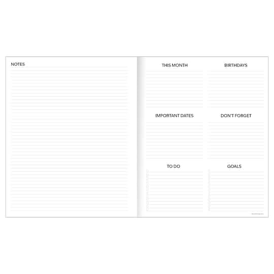 TF Publishing 2026-27 Exotic Palms Monthly Planner